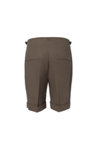 THEODORE Blue Wool Shorts, view 2 of 2