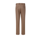 THEODORE Coffee Cotton Trousers, view 3 of 6