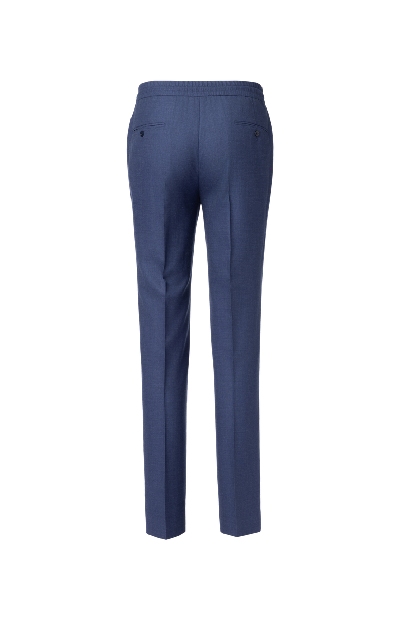 THEODORE Blue Bamboo Trousers, view 2 of 2