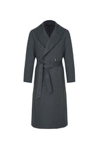 THEODORE Charcoal Wool Overcoat, view 1 of 4