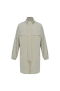 THEODORE Khaki Wool Overcoat, view 1 of 6