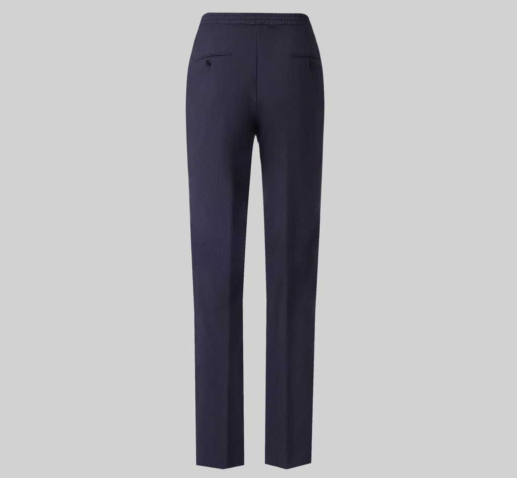 THEODORE Navy Nylon Trousers, view 3 of 3