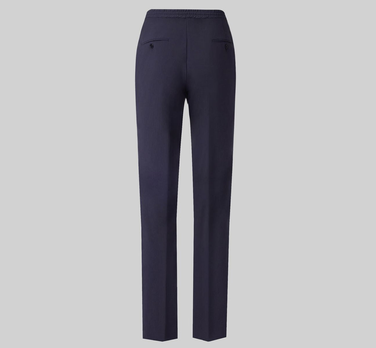 THEODORE Navy Nylon Trousers, view 3 of 3