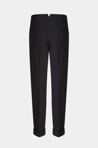 THEODORE Black Wool Trousers, view 2 of 7