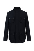 THEODORE Black Wool Jacket, view 1 of 4