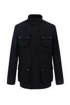 THEODORE Black Wool Jacket, view 1 of 4