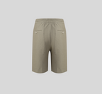 THEODORE Light Green Jacquard Cotton Shorts, view 3 of 7
