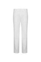 THEODORE White Patch-Pocket Cotton Trousers, view 2 of 7