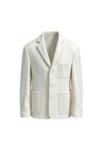 THEODORE Ivory Wool Jacket, view 1 of 8