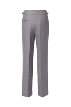 THEODORE Light Grey Wool Trousers, view 2 of 2