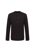 THEODORE The Sperlonga Brown Piqué Blend Stand-Collar Polo, view 2 of 7