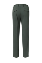 THEODORE Grey Cotton Trousers, view 2 of 2
