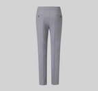 THEODORE Grey Check Nylon Trousers, view 3 of 3