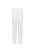 THEODORE Ivory Cotton Trousers, view 1 of 2