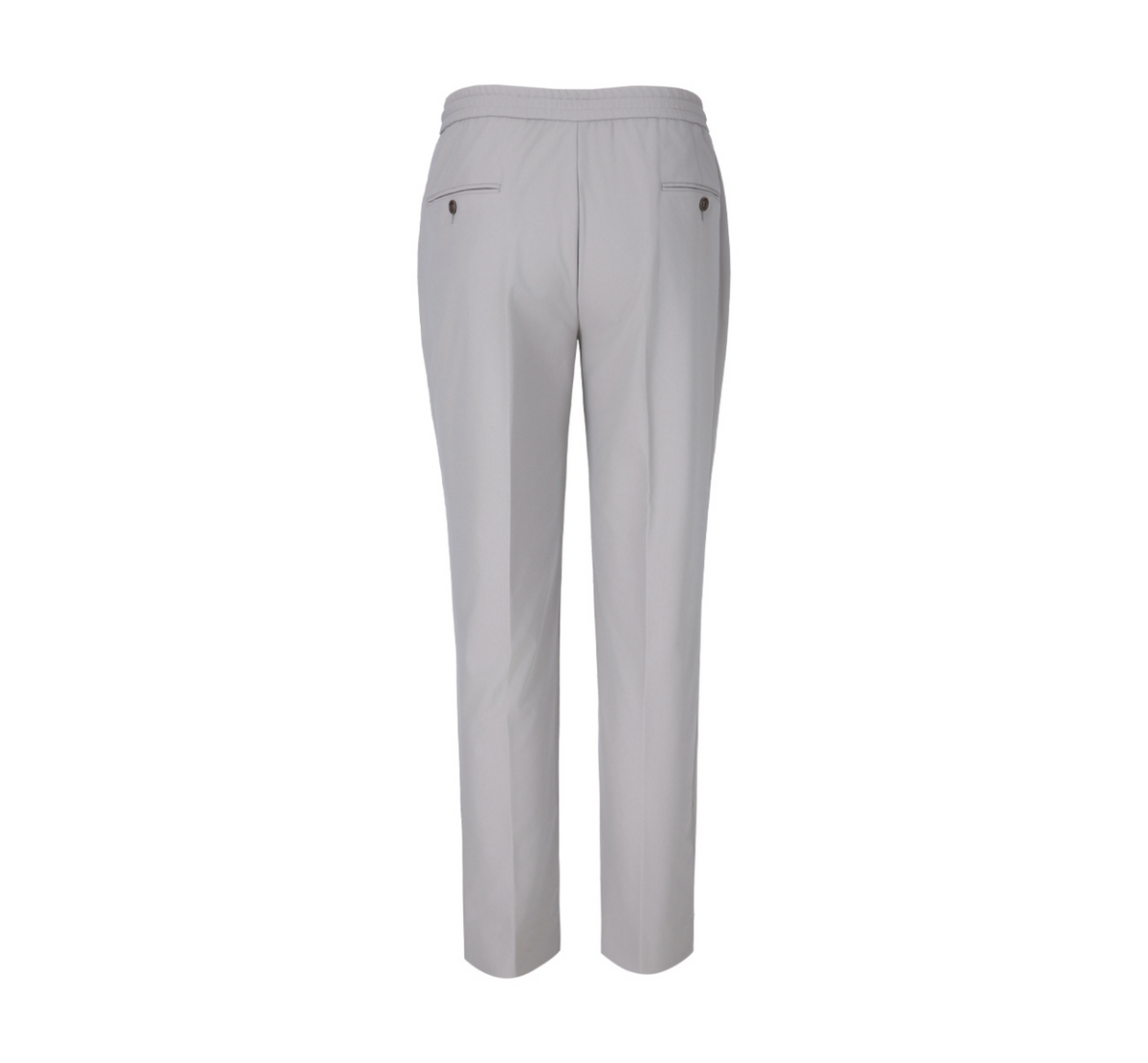 THEODORE Grey Polyester Trousers, view 3 of 6
