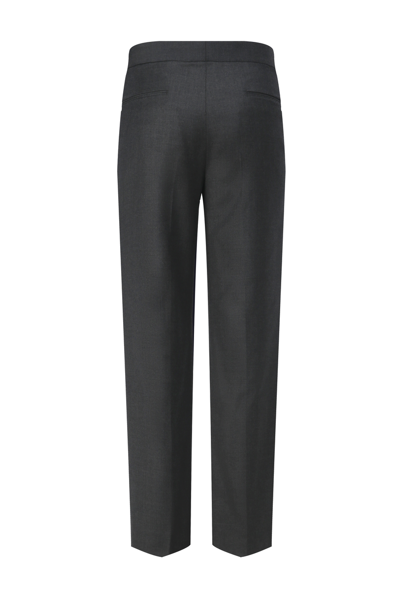 THEODORE Grey Wool Trousers, view 2 of 2