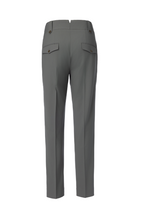 THEODORE Sage Wool Trousers, view 2 of 2
