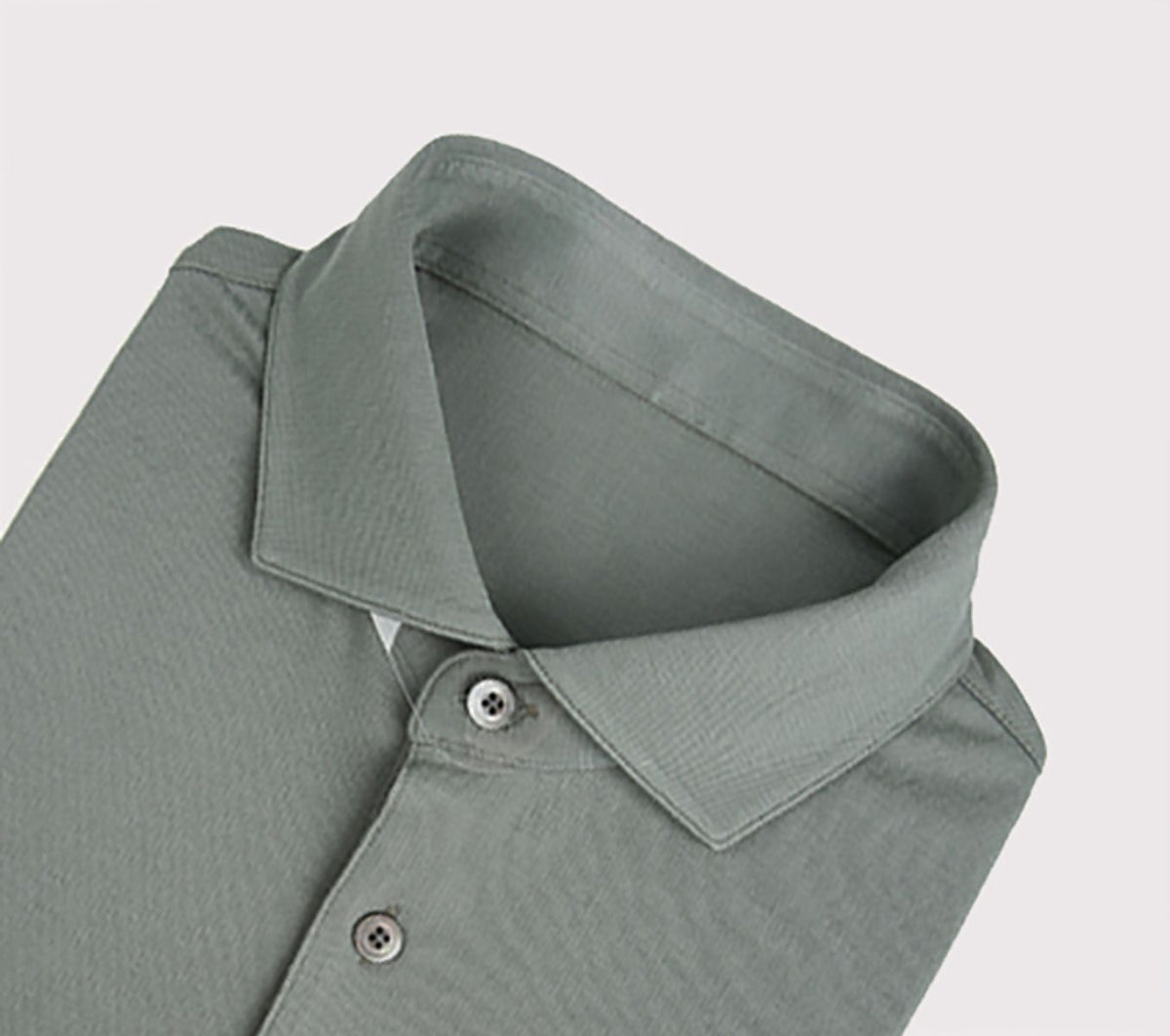 THEODORE The Menorca Sage Blend Polo, view 2 of 2