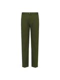 THEODORE Olive Cotton Trousers, view 1 of 2