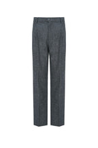 THEODORE Charcoal Heavyweight Wool Trousers, view 2 of 8
