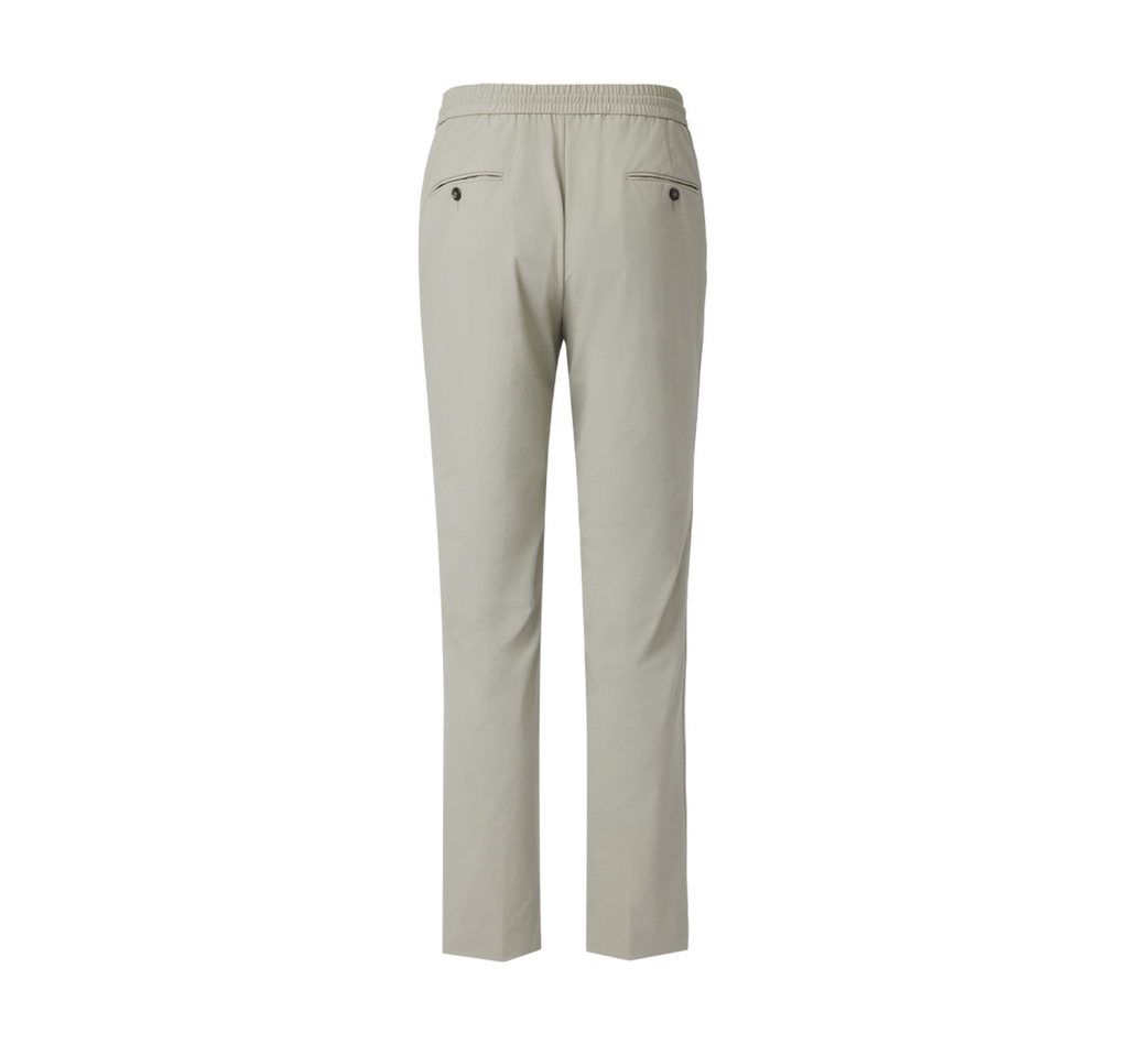 THEODORE Green Check Nylon Trousers, view 3 of 3