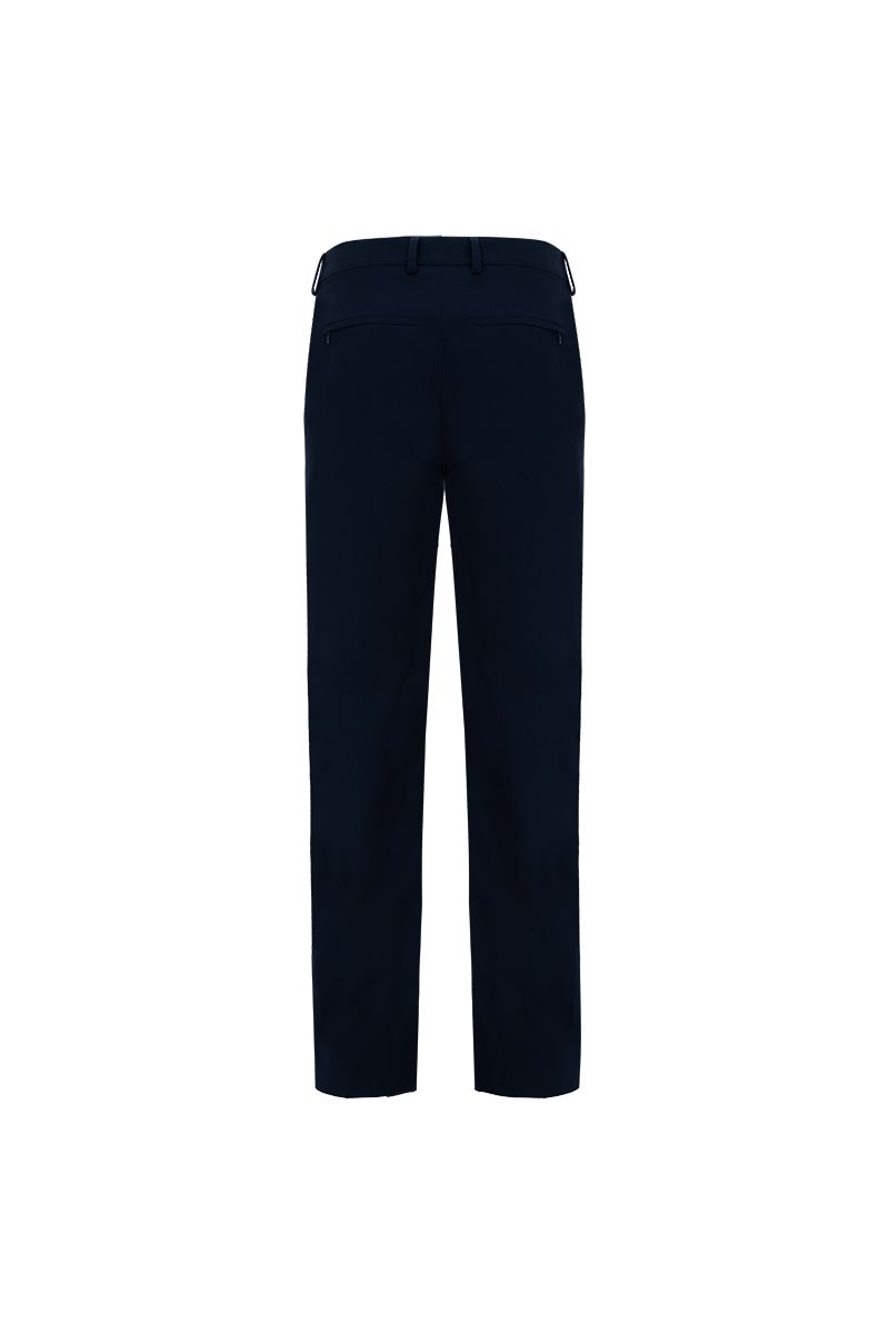 THEODORE Navy Nylon Trousers, view 2 of 2