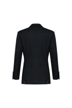 THEODORE Black Jacquard Polyester Jacket, view 2 of 3