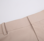 THEODORE Khaki Polyester Trousers, view 4 of 6