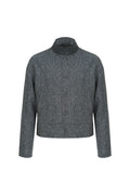 THEODORE Grey Striped Wool Casual Jacket, view 1 of 3