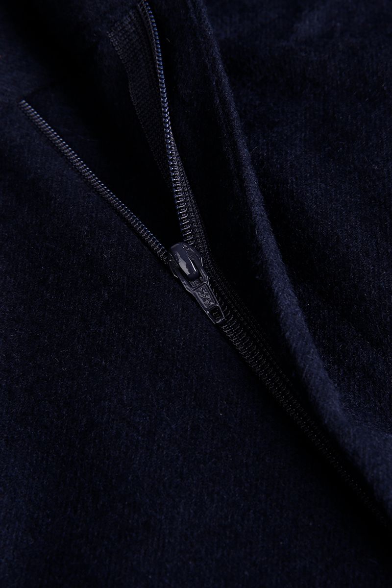 THEODORE Navy Wool Trousers, view 3 of 6