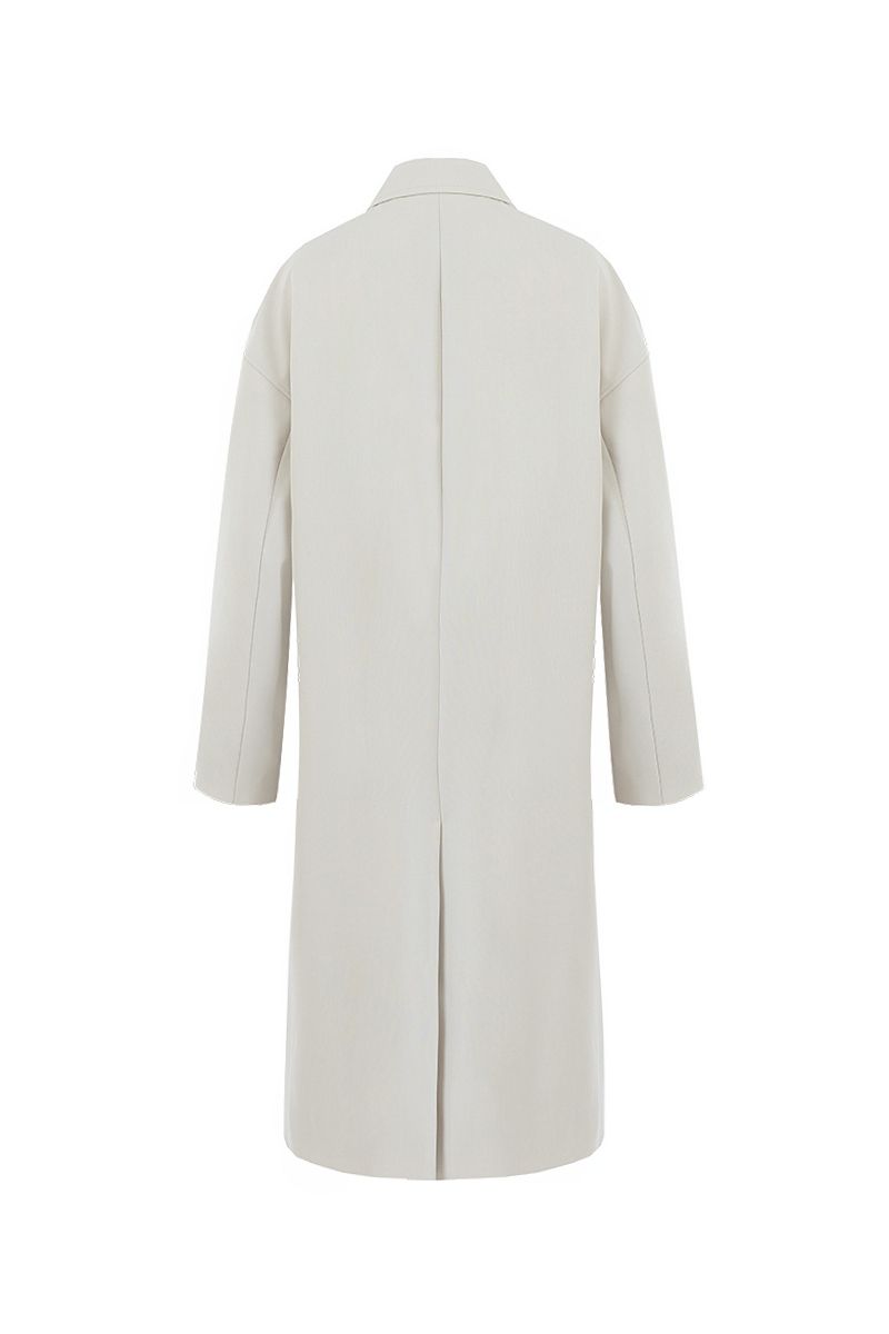 THEODORE Khaki Wool Overcoat, view 2 of 5