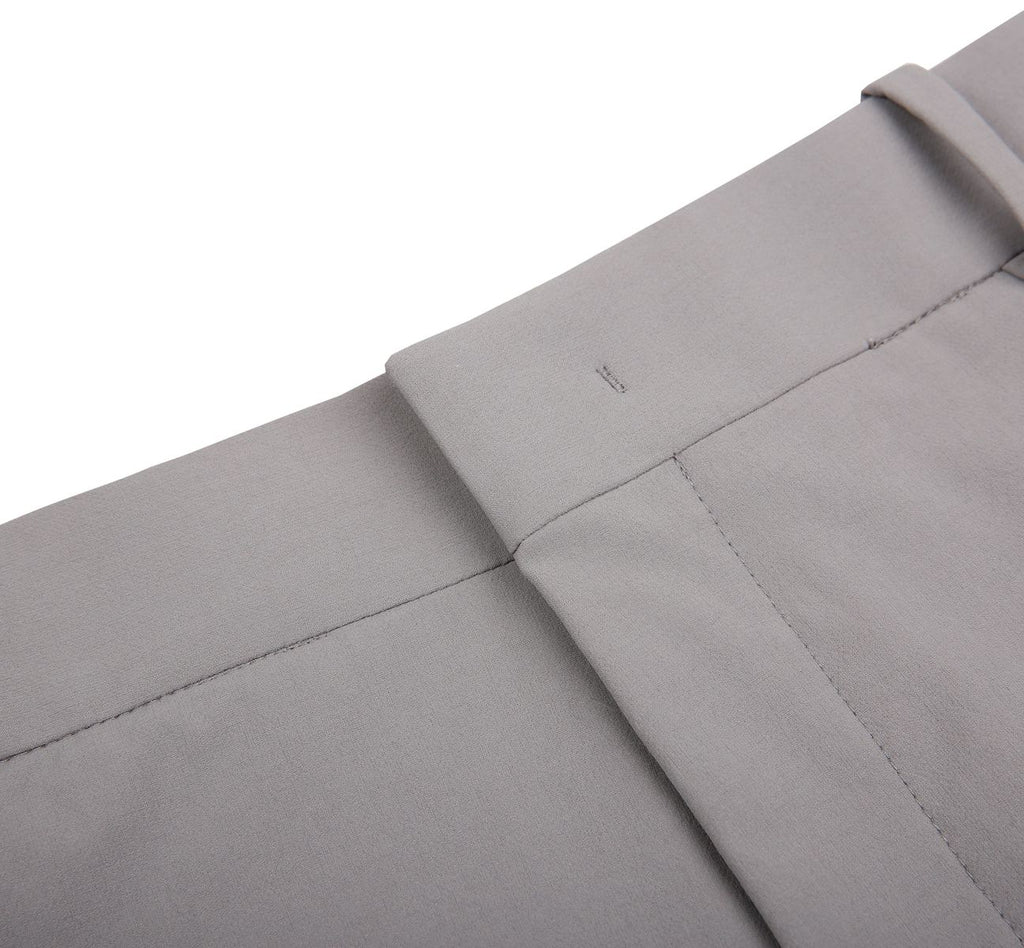 THEODORE Grey Nylon Trousers, view 4 of 6