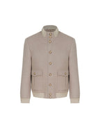 THEODORE Coffee Wool Casual Jacket, view 1 of 2