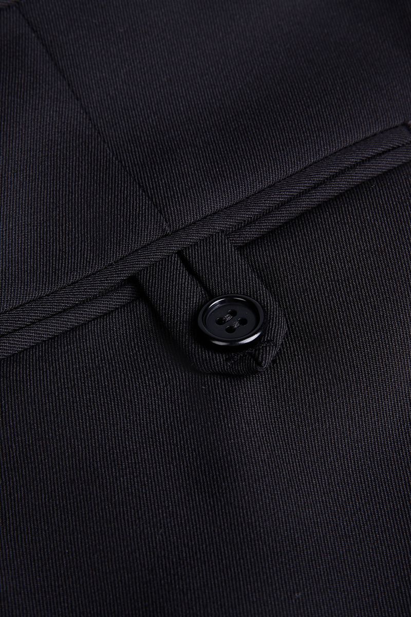 THEODORE Black Wool Trousers, view 3 of 7