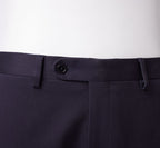 THEODORE Navy Cotton Trousers, view 4 of 5