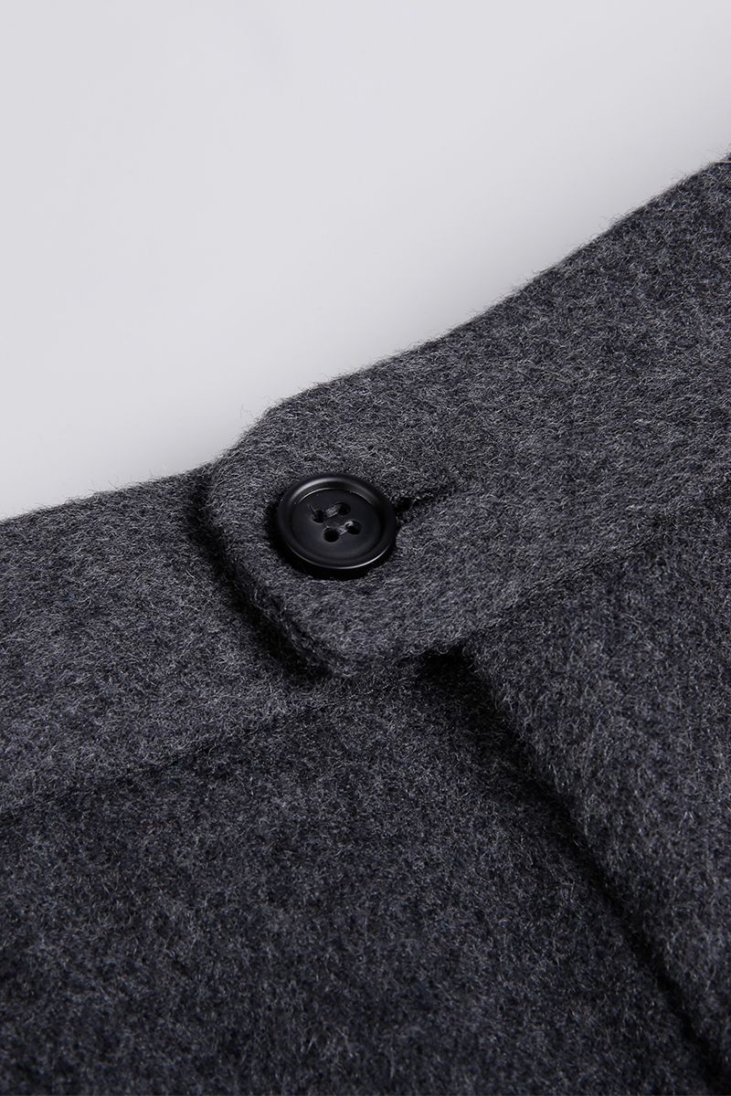 THEODORE Grey Wool Trousers, view 3 of 7