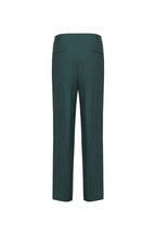 THEODORE Green Linen Trousers, view 2 of 3