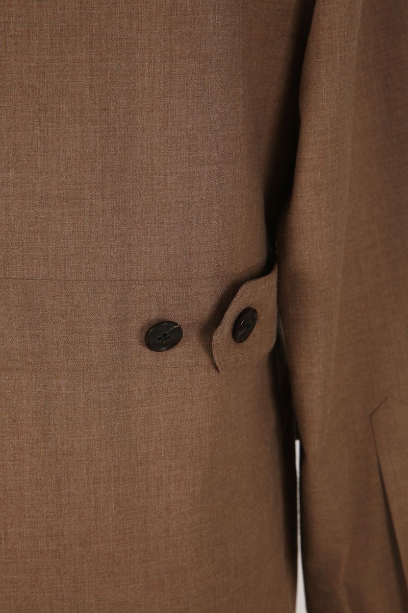 THEODORE Coffee Cotton Shirt, view 2 of 4