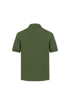 THEODORE The Sotogrande Olive Cotton-Blend Polo, view 3 of 7