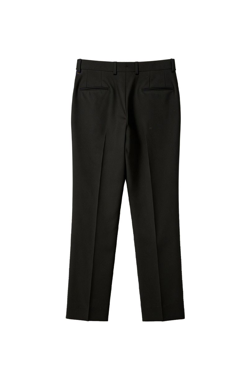 THEODORE Black Turn-Up Trousers, view 3 of 8
