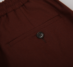 THEODORE Burgundy Wool Trousers, view 4 of 5
