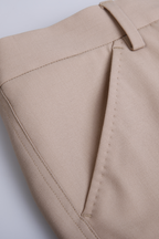 THEODORE Khaki Wool Trousers, view 3 of 5