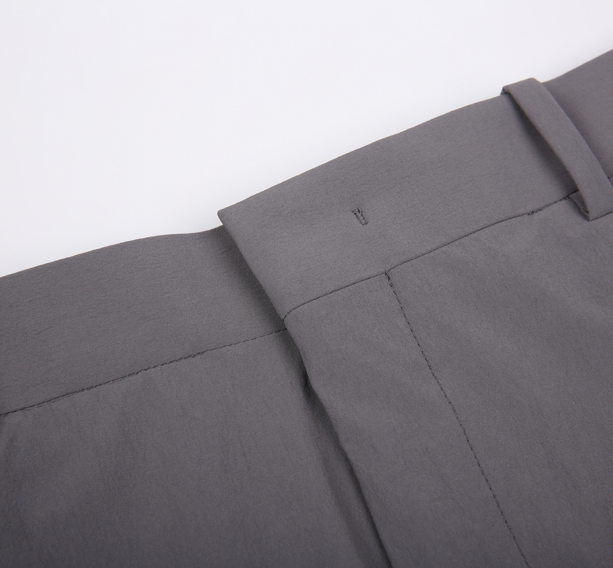 THEODORE Grey Nylon Trousers, view 4 of 6