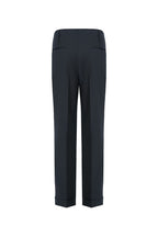 THEODORE Black Box-Pleat Wool Trousers, view 3 of 9