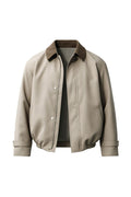THEODORE Coffee Polyester Casual Jacket, view 1 of 2