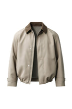 THEODORE Coffee Polyester Casual Jacket, view 1 of 2