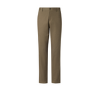 THEODORE Brown Cotton Trousers, view 2 of 3
