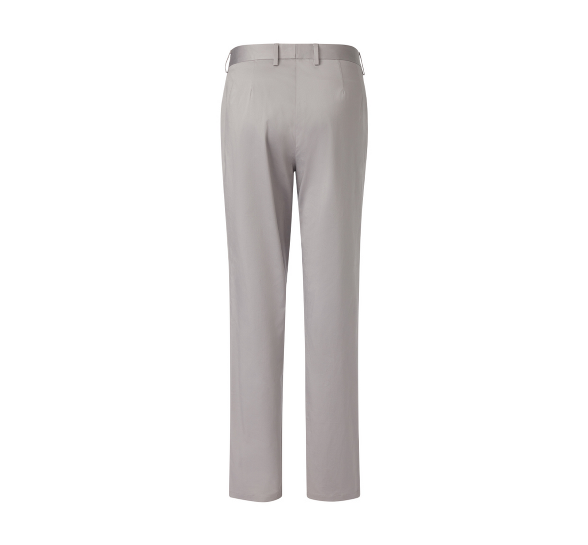 THEODORE Grey Cotton Trousers, view 3 of 3