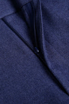 THEODORE Blue Wool Trousers, view 3 of 5