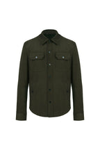 THEODORE Olive Polyester Casual Jacket, view 1 of 2